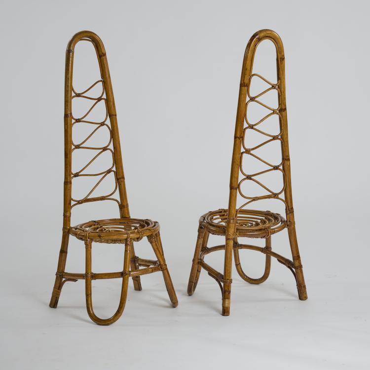 Bild 2 zu Objekt, Zwei St&uuml;hle, 1950er Jahre, Italien / Italy, 174B 605