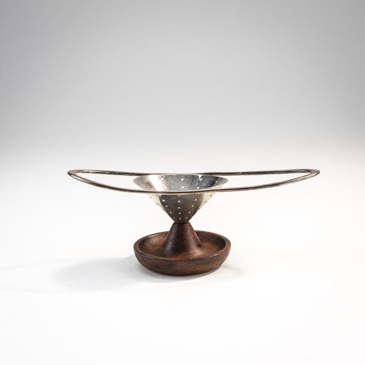 Hauptbild zu Objekt, Tea strainer, c. 1955, Bertel Gardberg, Toukonen, Toivo V., Helsinki, 174B 517