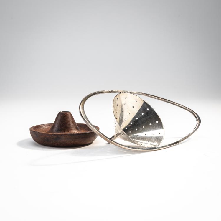 Bild 1 zu Objekt, Tea strainer, c. 1955, Bertel Gardberg, Toukonen, Toivo V., Helsinki, 174B 517