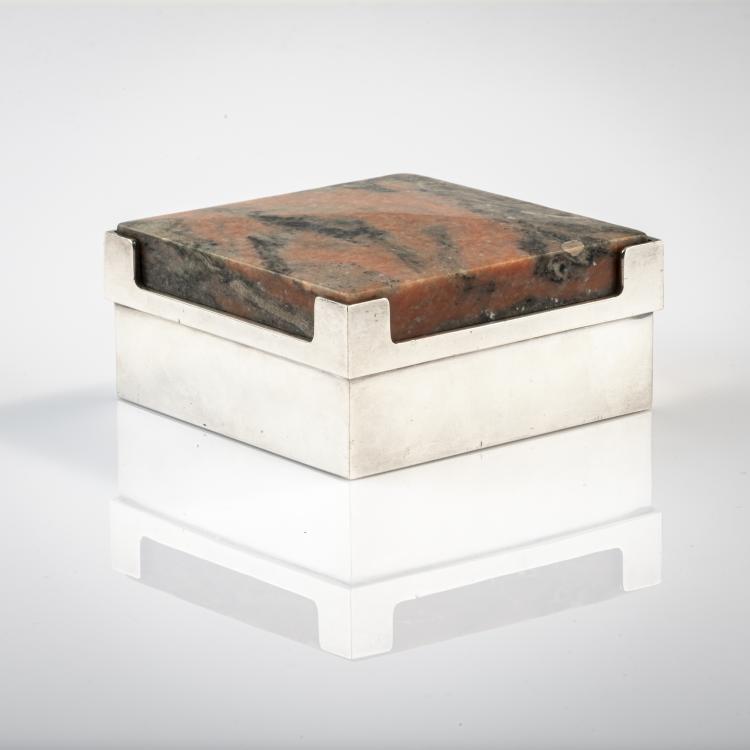 Hauptbild zu Objekt, Box with lid, 1966, Bertel Gardberg, Kultateollisuus Oy, Turku, 174B 530