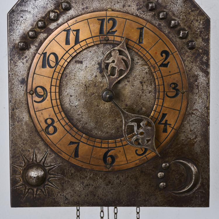 Bild 1 zu Objekt, Wall clock, before 1903, Ignatius Taschner, Steinicken & Lohr, M&uuml;nchen, 174A 328