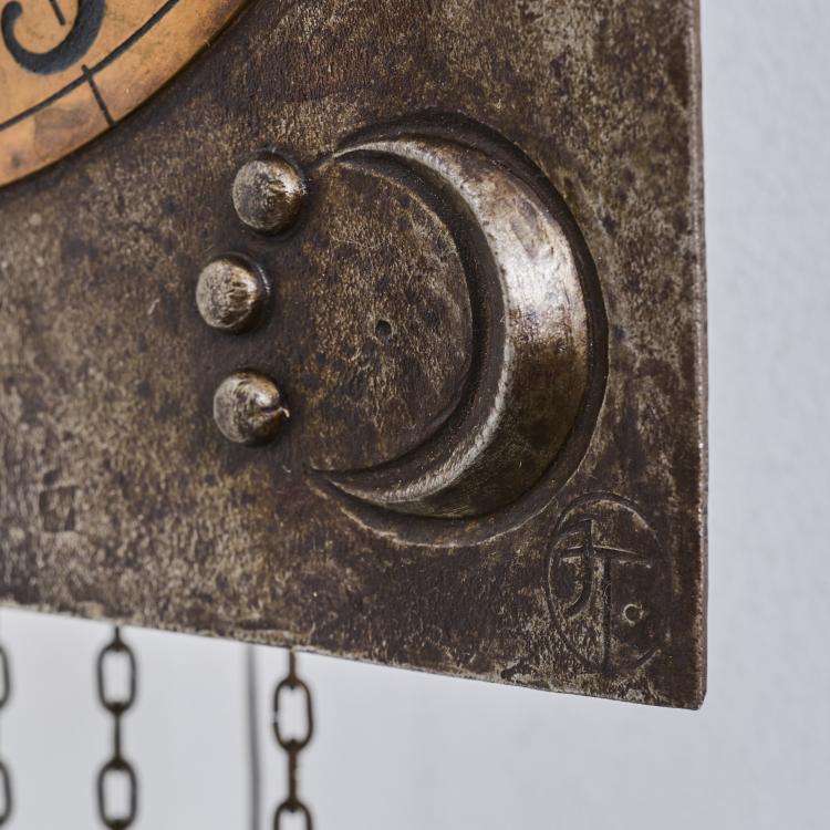 Bild 3 zu Objekt, Wall clock, before 1903, Ignatius Taschner, Steinicken & Lohr, M&uuml;nchen, 174A 328