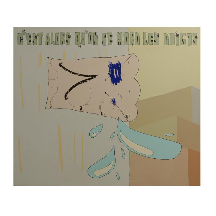 Hauptbild zu Objekt, 'C'est alors qu'on se mord les doigts', 2002, Jakub Ho&scaron;ek, 175D 743