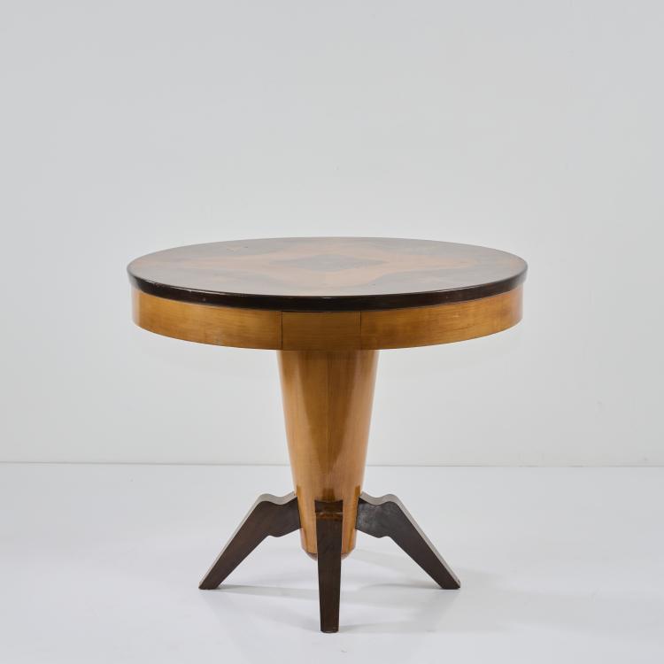 Bild 1 zu Objekt, Spieltisch, um 1940, Paolo Buffa (zugeschrieben), Italien / Italy, 174B 569