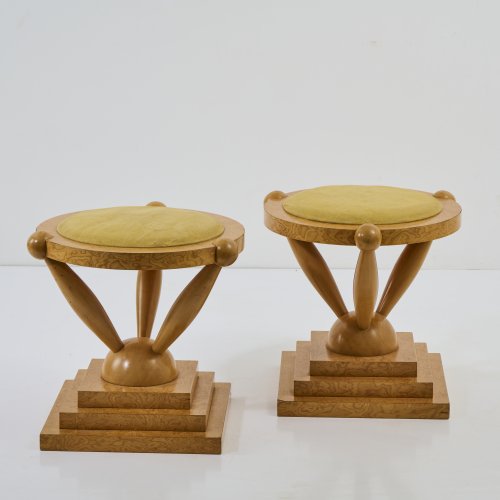Two 'Maddalena' stools, 1980s