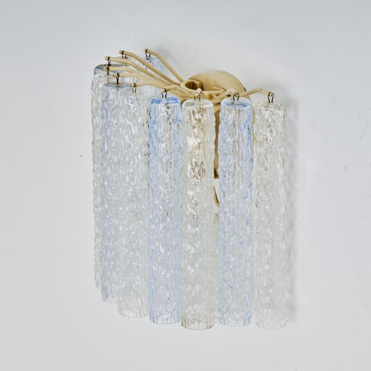 Bild 1 zu Objekt, Three wall lights 'Corteccia', c. 1960, Toni Zuccheri, Venini & C., Murano, 174B 646