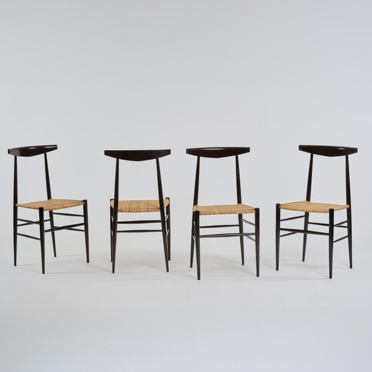 Hauptbild zu Objekt, Four Chiavari chairs, c. 1950 (design), Chiavari, Italien/Italy, 175A 26