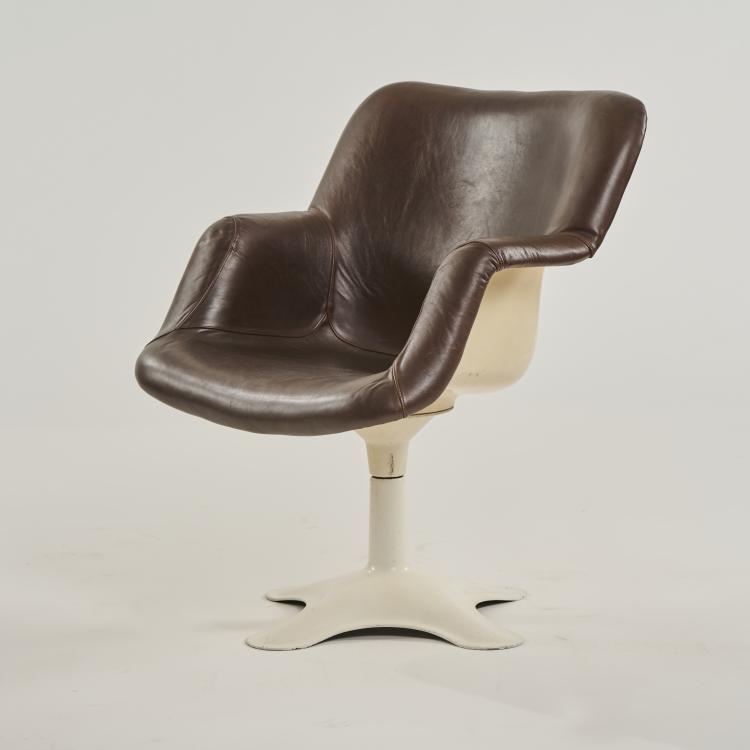 Hauptbild zu Objekt, 'Karuselli' armchair, 1964 (design), Yrj&ouml; Kukkapuro, Haimi, Helsinki, 175A 48