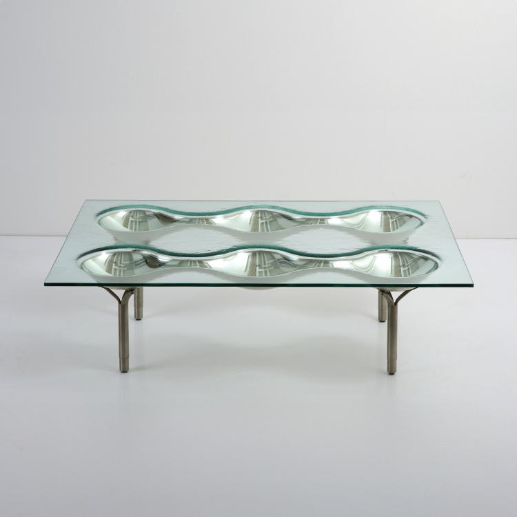 Bild 1 zu Objekt, 'Konx' sofa table, 1998, Ron Arad, Fiam, Scorze, 174B 775
