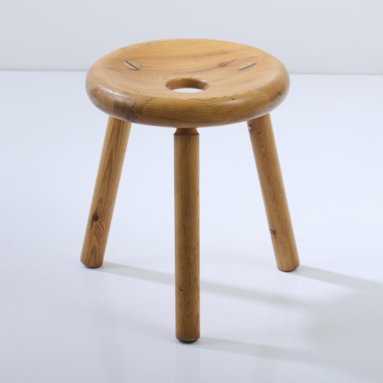 Bild 1 zu Objekt, Hocker, 1958, Bertel Gardberg, Noormarkkun K&auml;sity&ouml;t; Artek, Helsinki, 174B 531
