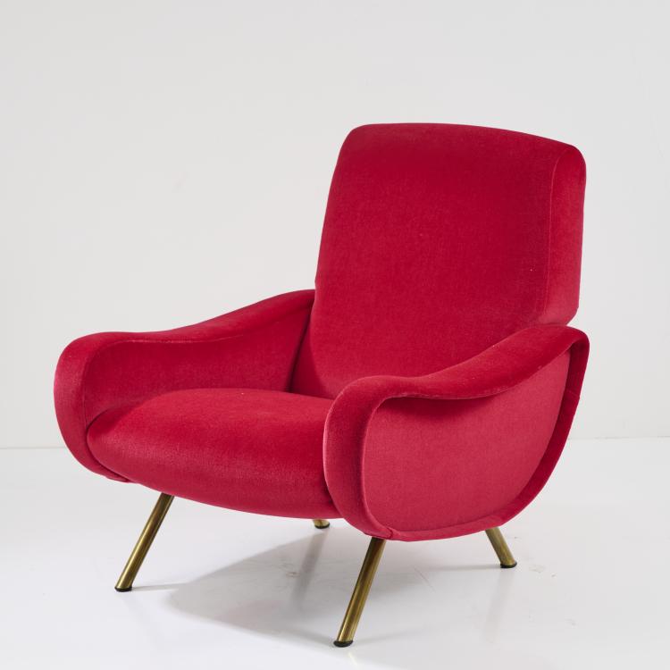 Hauptbild zu Objekt, 'Lady' easy chair, 1951 (design), Marco Zanuso, Arflex, Mailand / Milan, 175B 204