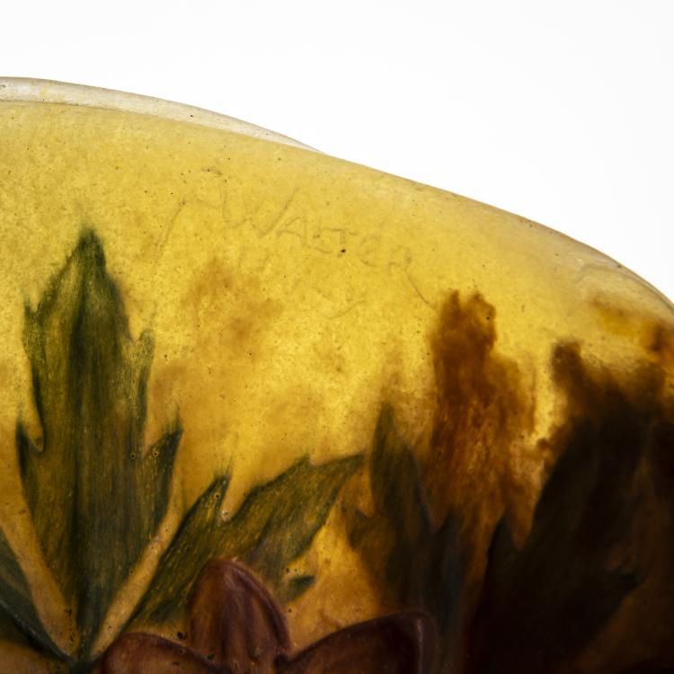 Bild 2 zu Objekt, Bowl 'An&eacute;mone', c. 1923, Henri Berg&eacute;, Walter, Amalric, Nancy, 174A 198