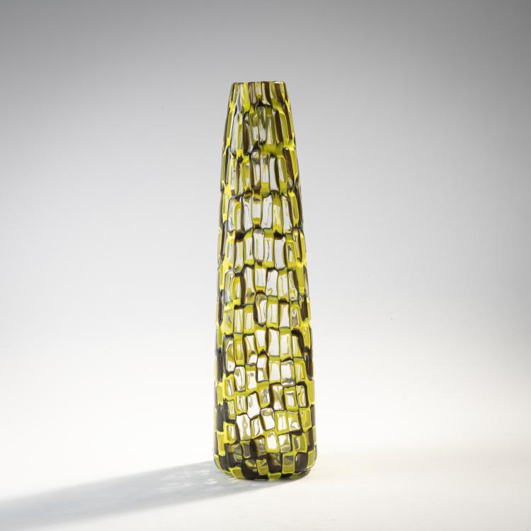 Hauptbild zu Objekt, 'Occhi' vase, 1959/60, Tobia Scarpa, Venini & C., Murano, 175C 556