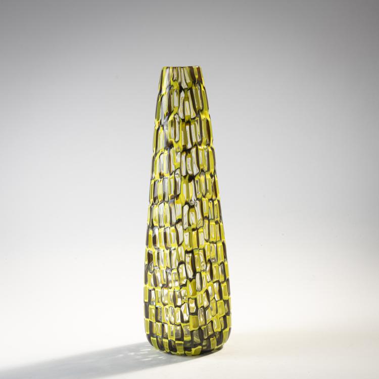 Bild 1 zu Objekt, 'Occhi' vase, 1959/60, Tobia Scarpa, Venini & C., Murano, 175C 556