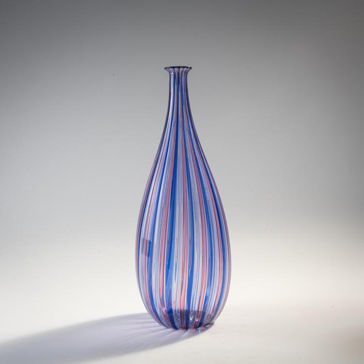 Hauptbild zu Objekt, 'A fasce' bottle vase, c. 1955, Fulvio Bianconi, Venini & C., 175C 551