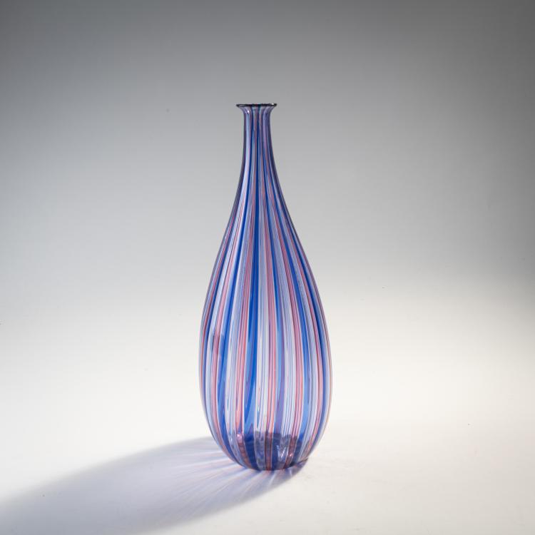 Bild 1 zu Objekt, 'A fasce' bottle vase, c. 1955, Fulvio Bianconi, Venini & C., 175C 551