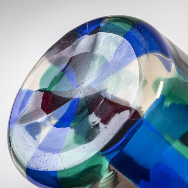 Bild 3 zu Objekt, 'Pezzato' vase, c. 1951, Fulvio Bianconi, Venini & C., Murano, 175C 543