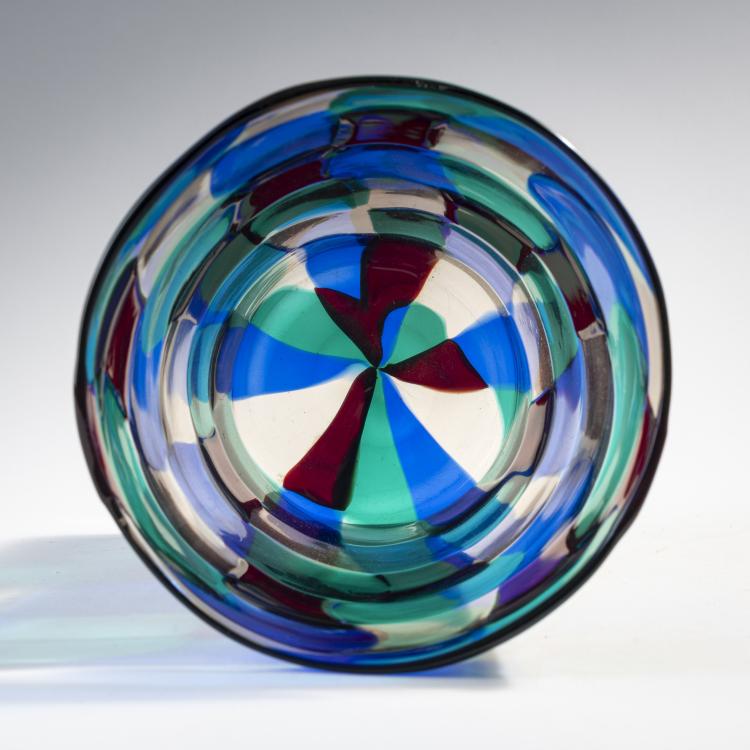 Bild 4 zu Objekt, 'Pezzato' vase, c. 1951, Fulvio Bianconi, Venini & C., Murano, 175C 543