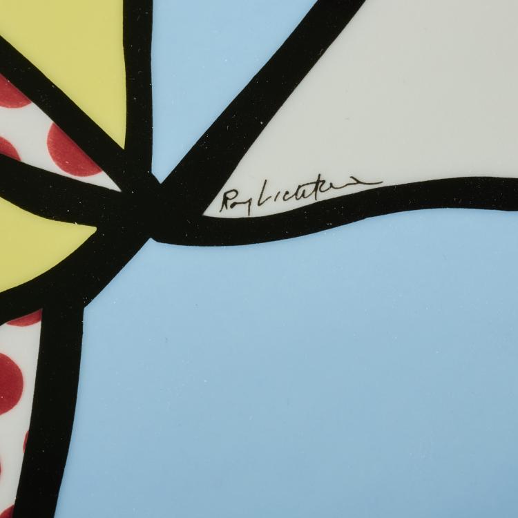 Bild 2 zu Objekt, Rosenthal K&uuml;nstler-Platzteller, 1990, Roy Lichtenstein, Rosenthal, Selb, 175D 811