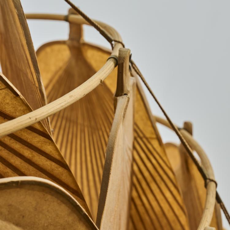 Bild 2 zu Objekt, 'San-Ju' ceiling light from the 'Uchiwa' series, 1975, Ingo Maurer, Maurer, Ingo, Design M, M&uuml;nchen, 174B 799