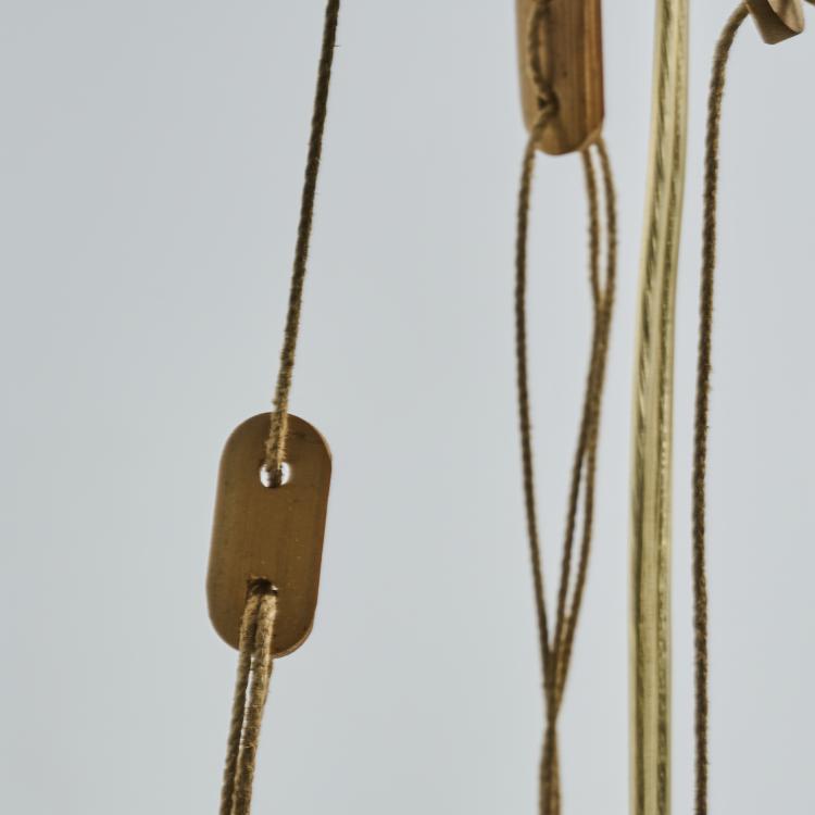 Bild 3 zu Objekt, 'San-Ju' ceiling light from the 'Uchiwa' series, 1975, Ingo Maurer, Maurer, Ingo, Design M, M&uuml;nchen, 174B 799