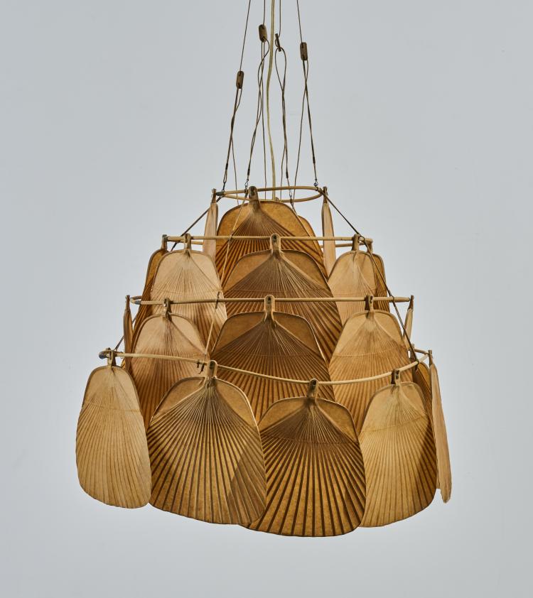 Bild 8 zu Objekt, 'San-Ju' ceiling light from the 'Uchiwa' series, 1975, Ingo Maurer, Maurer, Ingo, Design M, M&uuml;nchen, 174B 799