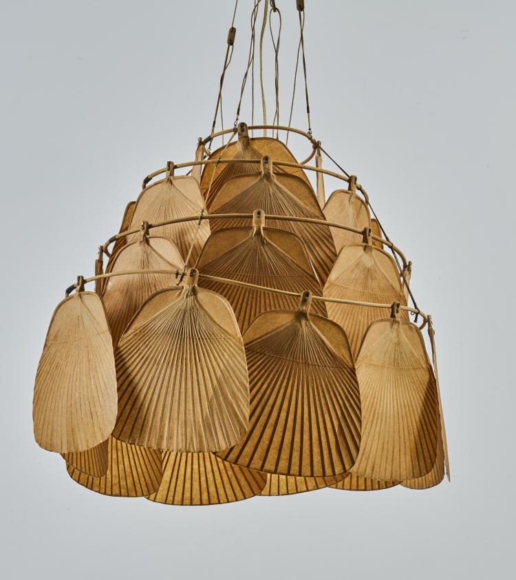 Bild 9 zu Objekt, 'San-Ju' ceiling light from the 'Uchiwa' series, 1975, Ingo Maurer, Maurer, Ingo, Design M, M&uuml;nchen, 174B 799