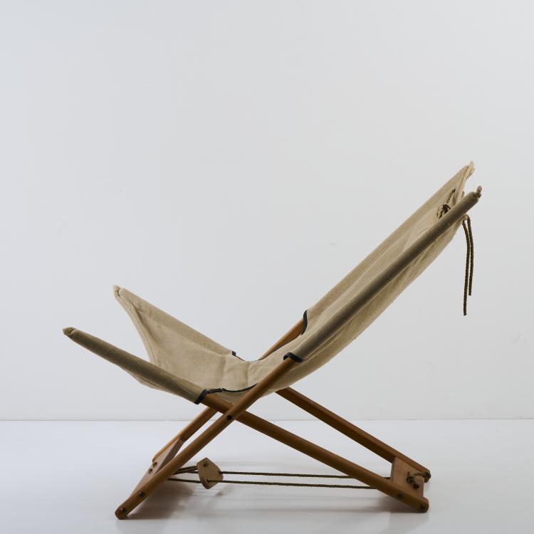Bild 1 zu Objekt, Safari folding chair, c. 1960, Hyllinge, Denmark, 174B 631
