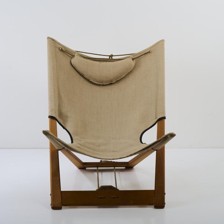 Bild 2 zu Objekt, Safari folding chair, c. 1960, Hyllinge, Denmark, 174B 631