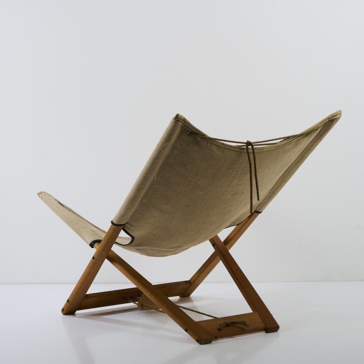 Bild 3 zu Objekt, Safari folding chair, c. 1960, Hyllinge, Denmark, 174B 631