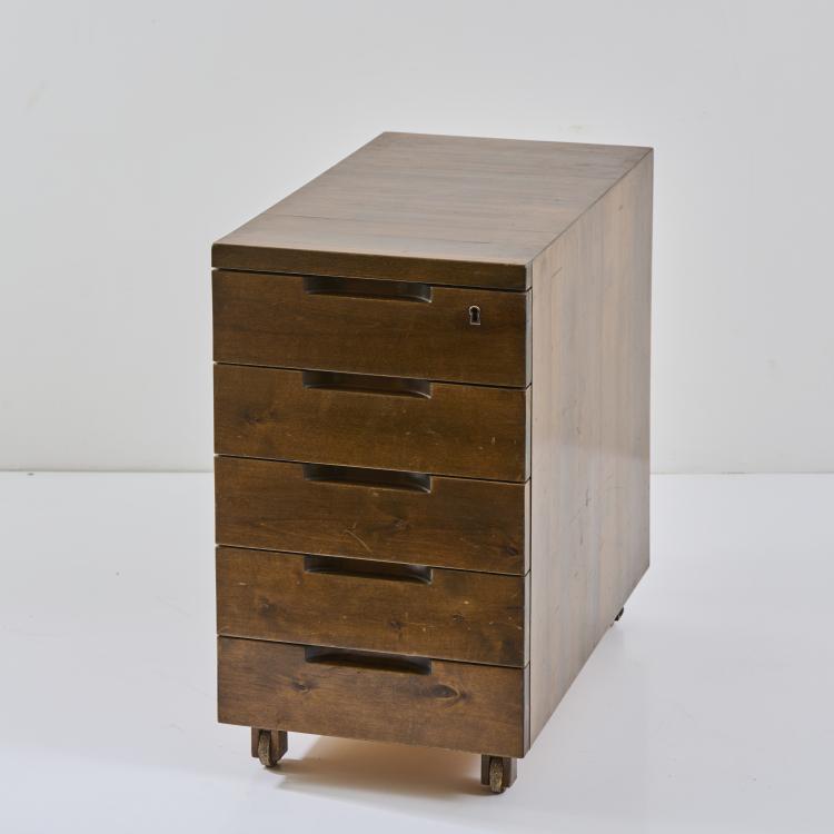 Bild 3 zu Objekt, Rollcontainer '296', 1930, Alvar Aalto, Huonekalu-ja Rakennusty&ouml;tehdas Oy, Turku f&uuml;r Artek, Helsinki, 174B 554