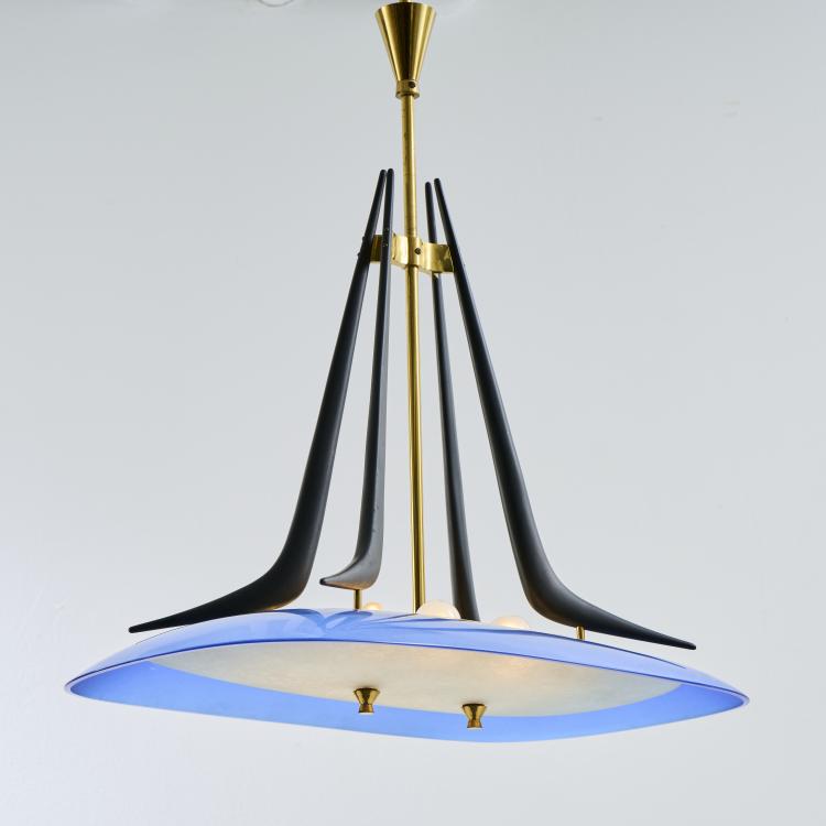 Bild 2 zu Objekt, Deckenleuchte, um 1955, Max Ingrand, Fontana Arte, Mailand, 174B 614