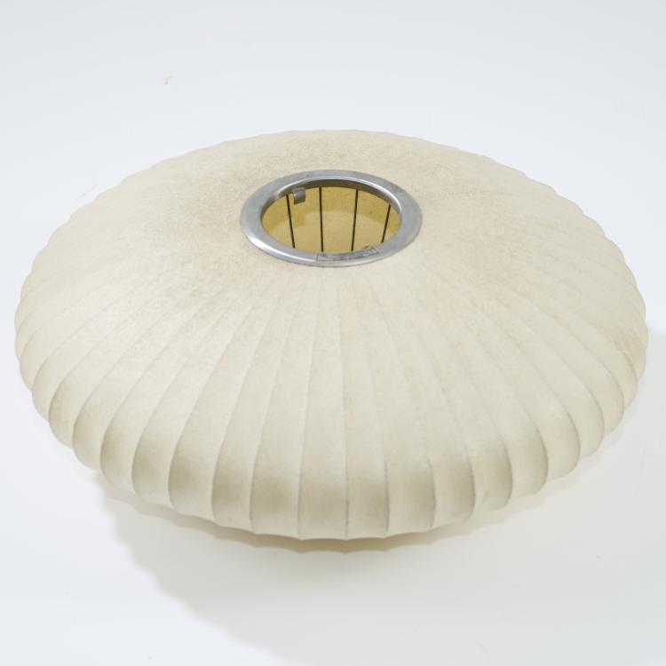 Bild 4 zu Objekt, 'Bubble' ceiling light with replacement shade, 1952 (design), George Nelson, Miller Clock Co., Howard, Zeeland, 175B 200