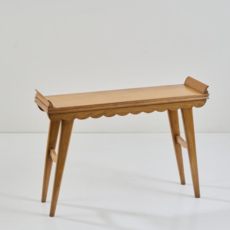 Hauptbild zu Objekt, Small console table / bench, 1940s, Gio Ponti (in the style of), Italien / Italy, 175B 128