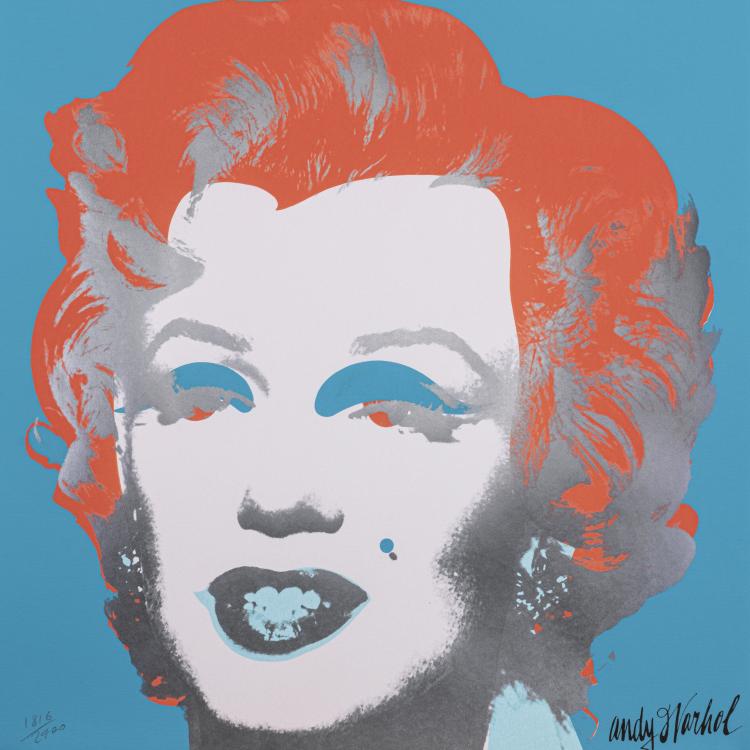 Bild 3 zu Objekt, Portfolio after 'Marilyn Monroe', after 1967, Andy Warhol (after), Carnegie Museum of Art Pittsburgh (CMOA) (Publ.), 175D 825