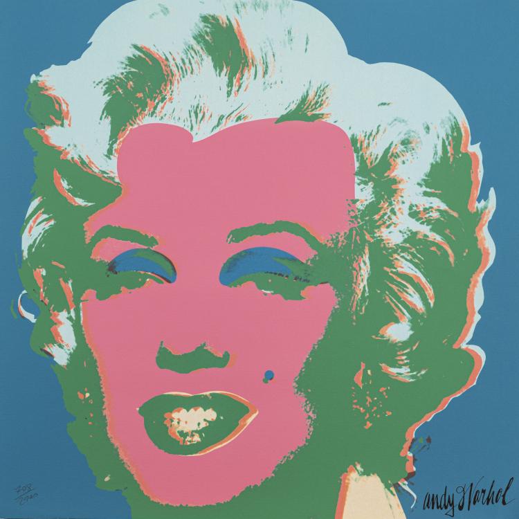 Bild 5 zu Objekt, Portfolio after 'Marilyn Monroe', after 1967, Andy Warhol (after), Carnegie Museum of Art Pittsburgh (CMOA) (Publ.), 175D 825