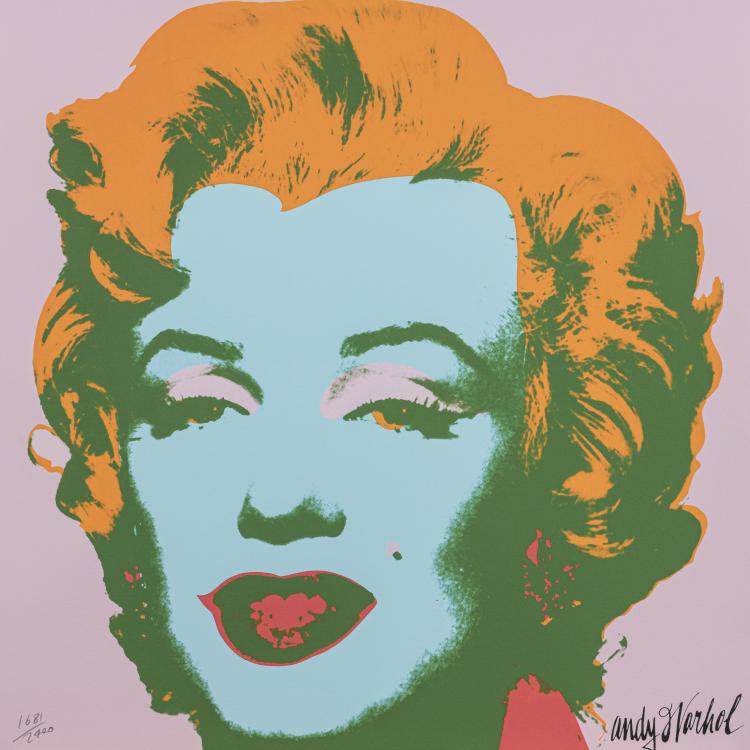 Bild 7 zu Objekt, Portfolio after 'Marilyn Monroe', after 1967, Andy Warhol (after), Carnegie Museum of Art Pittsburgh (CMOA) (Publ.), 175D 825