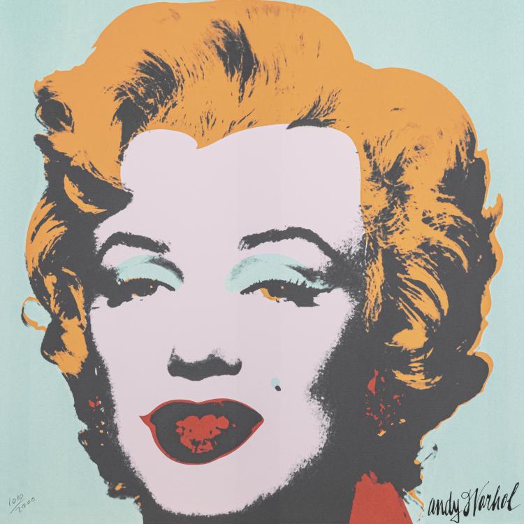 Bild 9 zu Objekt, Portfolio after 'Marilyn Monroe', after 1967, Andy Warhol (after), Carnegie Museum of Art Pittsburgh (CMOA) (Publ.), 175D 825