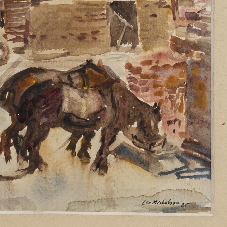 Bild 1 zu Objekt, View of a brickyard, 1925, Leo Michelson, 175D 683