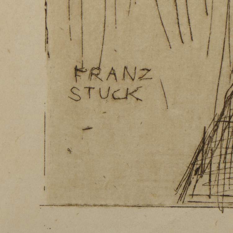 Bild 2 zu Objekt, 'Die Mutter des K&uuml;nstlers', 1894, Franz von Stuck, 175D 678