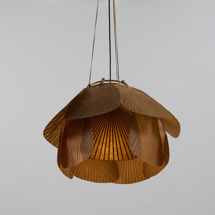 Bild 1 zu Objekt, Deckenleuchte 'Ju-Yon' aus der Serie 'Uchiwa', 1973, Ingo Maurer, Design M, Maurer, Ingo, M&uuml;nchen, 174B 797