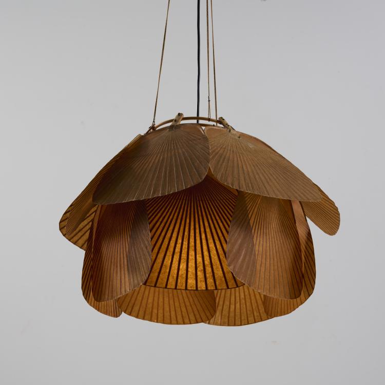 Bild 2 zu Objekt, Deckenleuchte 'Ju-Yon' aus der Serie 'Uchiwa', 1973, Ingo Maurer, Design M, Maurer, Ingo, M&uuml;nchen, 174B 797