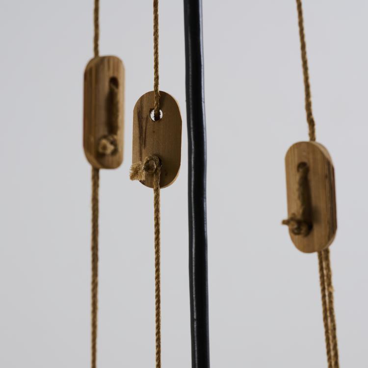 Bild 3 zu Objekt, Deckenleuchte 'Ju-Yon' aus der Serie 'Uchiwa', 1973, Ingo Maurer, Design M, Maurer, Ingo, M&uuml;nchen, 174B 797