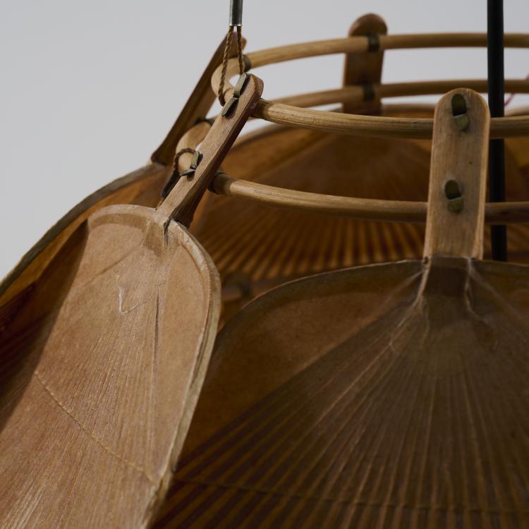 Bild 5 zu Objekt, Deckenleuchte 'Ju-Yon' aus der Serie 'Uchiwa', 1973, Ingo Maurer, Design M, Maurer, Ingo, M&uuml;nchen, 174B 797