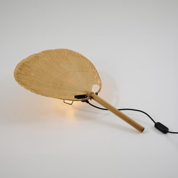 Hauptbild zu Objekt, Wandleuchte 'Uchiwa IV', 1973, Ingo Maurer, Design M, Maurer, Ingo, M&uuml;nchen, 174B 794