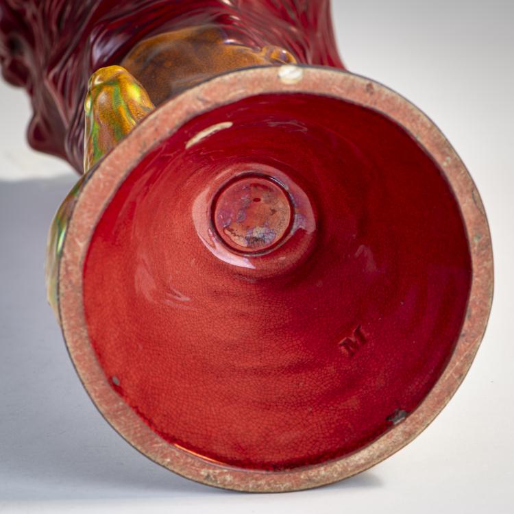 Bild 2 zu Objekt, Vase mit Fischen, um 1902, Vilmos Zsolnay, Zsolnay, P&eacute;cs, 174A 405