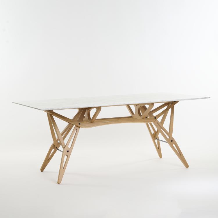 Hauptbild zu Objekt, '2320 Reale' table, 1946, Carlo Mollino, Zanotta, Nova Milanese, 174B 579