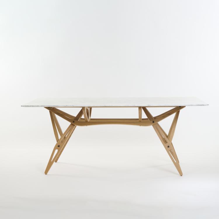 Bild 2 zu Objekt, '2320 Reale' table, 1946, Carlo Mollino, Zanotta, Nova Milanese, 174B 579