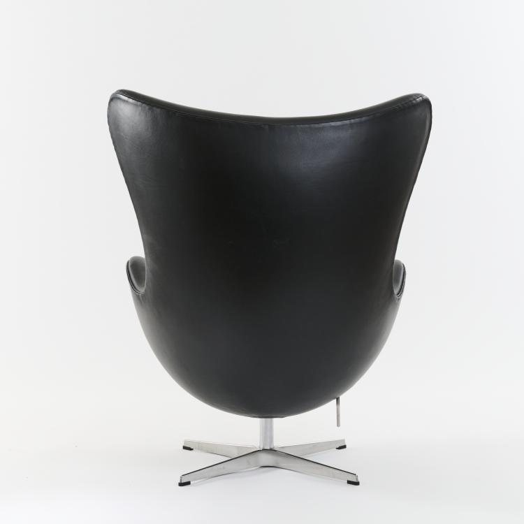 Bild 2 zu Objekt, 'Egg chair', 1957 (design), Arne Jacobsen, Hansen, Fritz, V&auml;ssinger&oslash;d, 175B 225