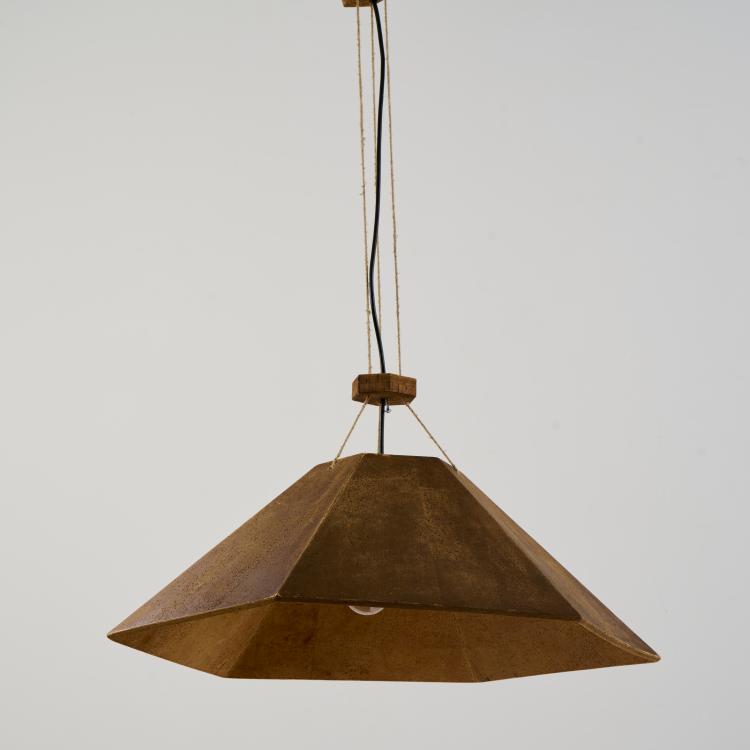 Bild 1 zu Objekt, 'Zanil' ceiling light, 1974 (design), Ingo Maurer, Design M, Maurer, Ingo, M&uuml;nchen / Munich, 175B 252